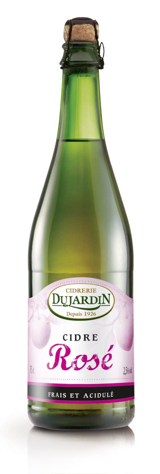 Dujardin rosé cider gemaakt door Dujardin